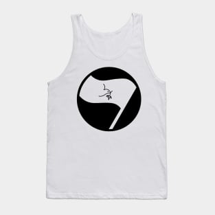 Anabaptist Mennonite Christian Flag Antifa Tank Top